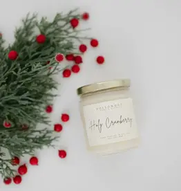 Hollowood Home Soy Candle,  Holy Cranberry