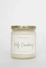 Hollowood Home Soy Candle,  Holy Cranberry