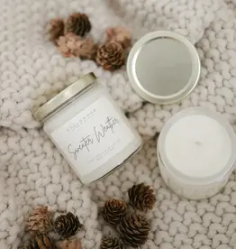 Hollowood Home Soy Candle,  Sweater Weather