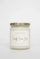 Hollowood Home Soy Candle, Candy Cane Lane