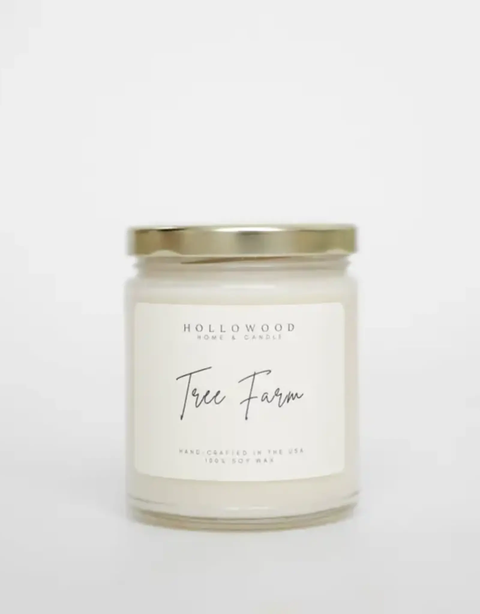 Hollowood Home Soy Candle, Tree Farm