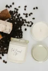 Hollowood Home Soy Candle, Oak Barrel Latte