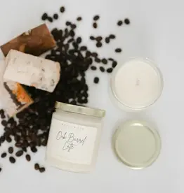Hollowood Home Soy Candle, Oak Barrel Latte