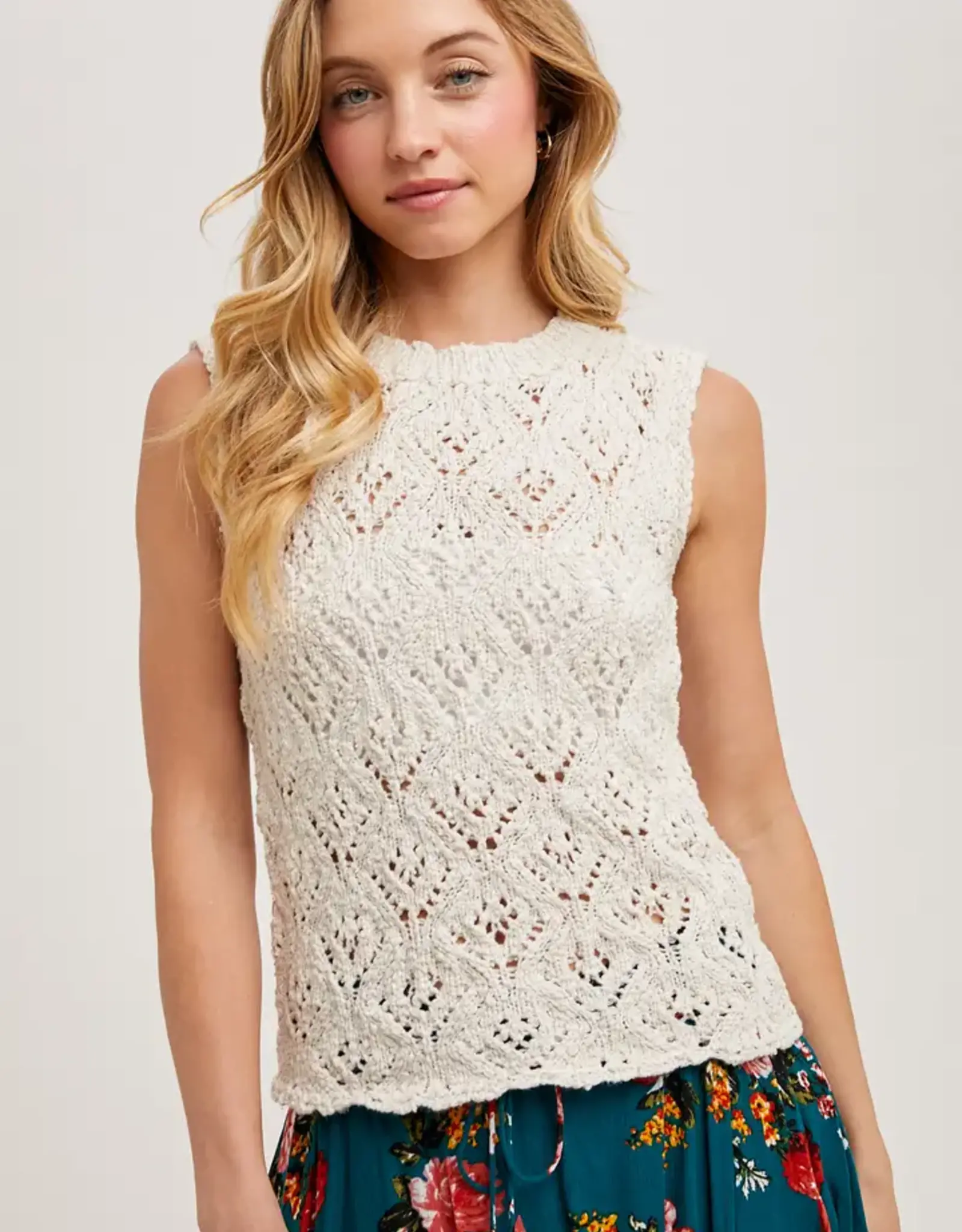 Round Neck Knit Top