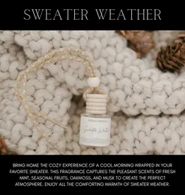 Hollowood Home Car Diffuser, Sweater Weather