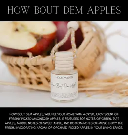 Hollowood Home Car Diffuser, How Bout Dem Apples