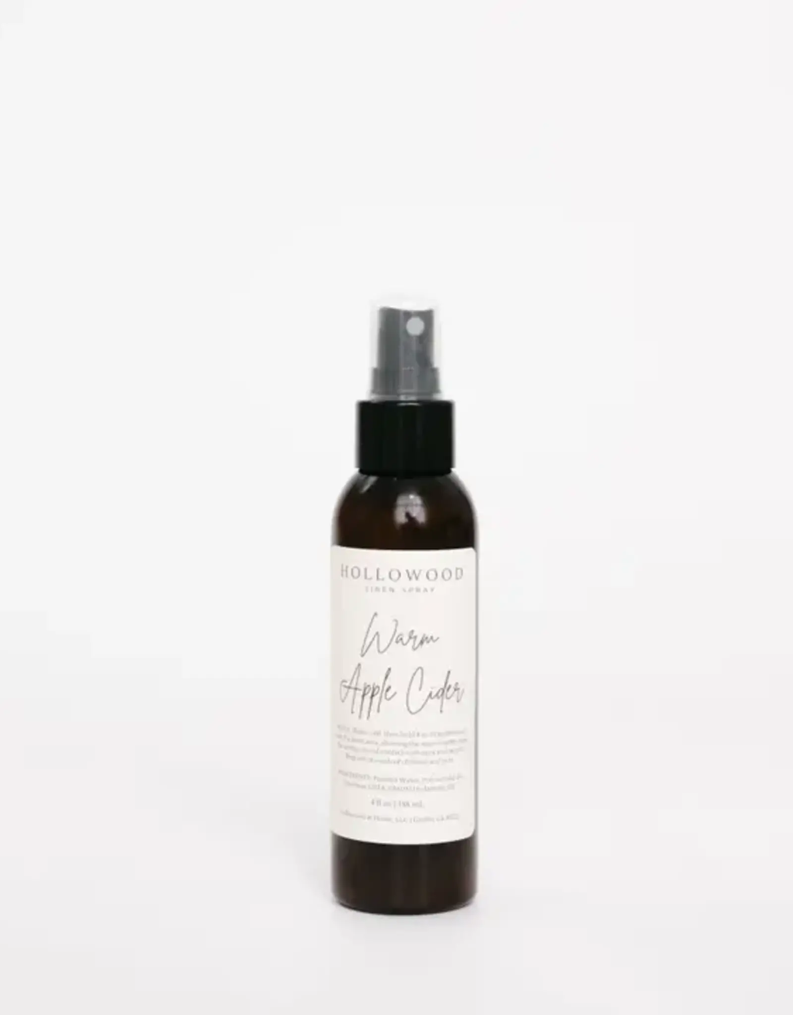 Hollowood Home Linen Spray, Warm Apple Cider
