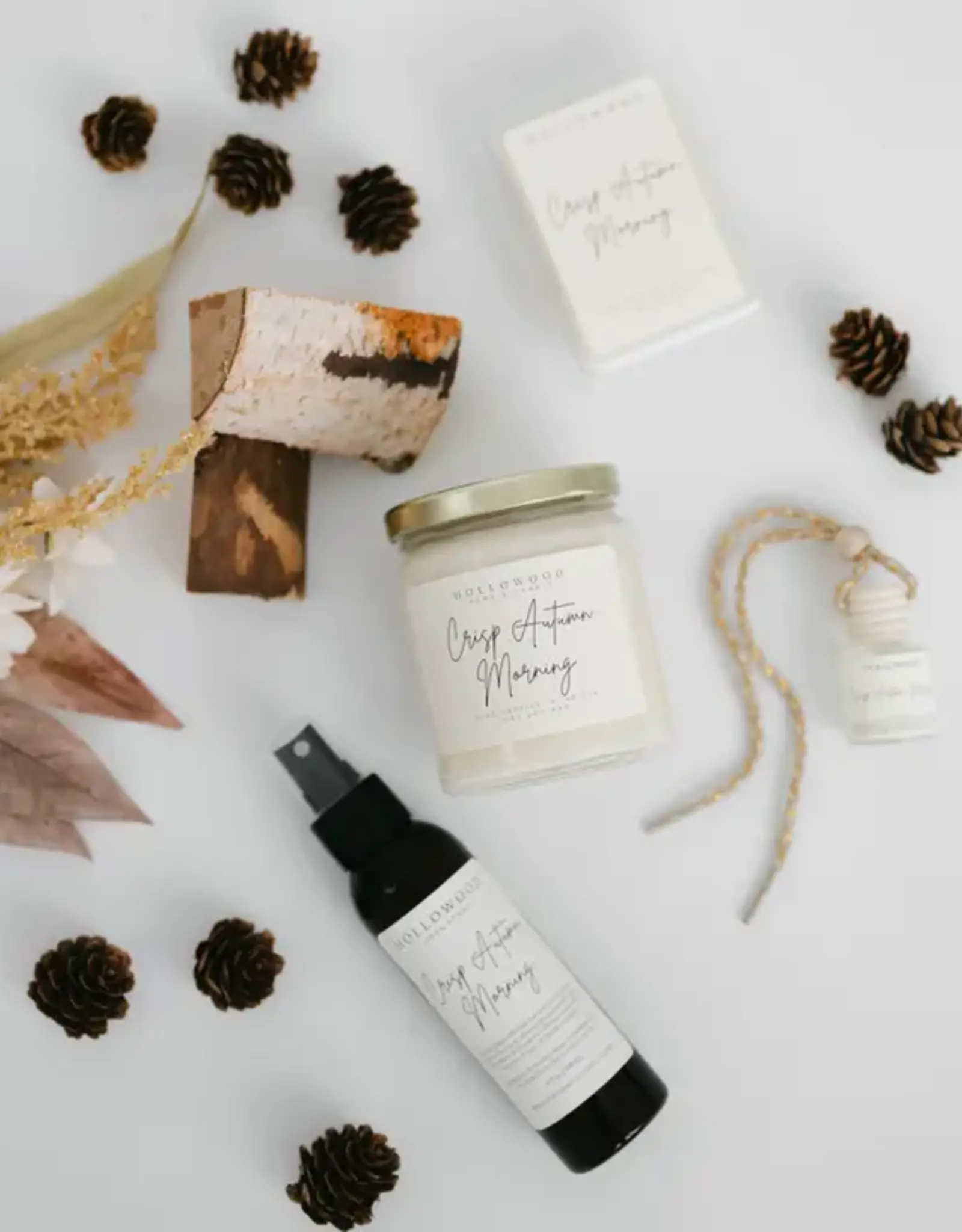 Hollowood Home Linen Spray, Crisp Autumn Morning