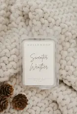 Hollowood Home Wax Melt, Sweater Weather