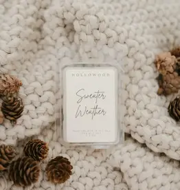Hollowood Home Wax Melt, Sweater Weather