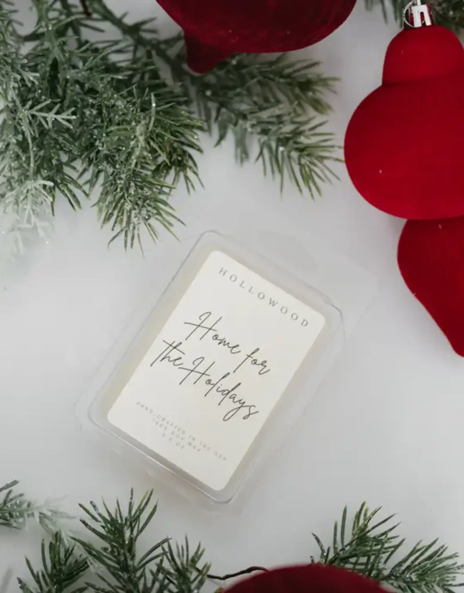 Hollowood Home Wax Melt, Home For The Holidays