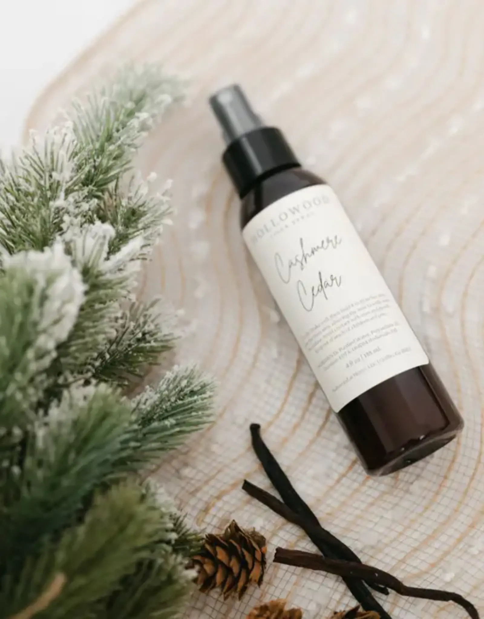 Hollowood Home Linen Spray, Cashmere Cedar
