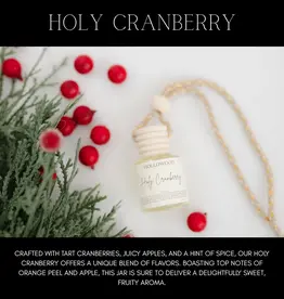 Hollowood Home Car Diffuser, Holy Cranberry