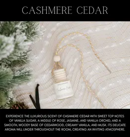 Hollowood Home Car Diffuser, Cashmere Cedar