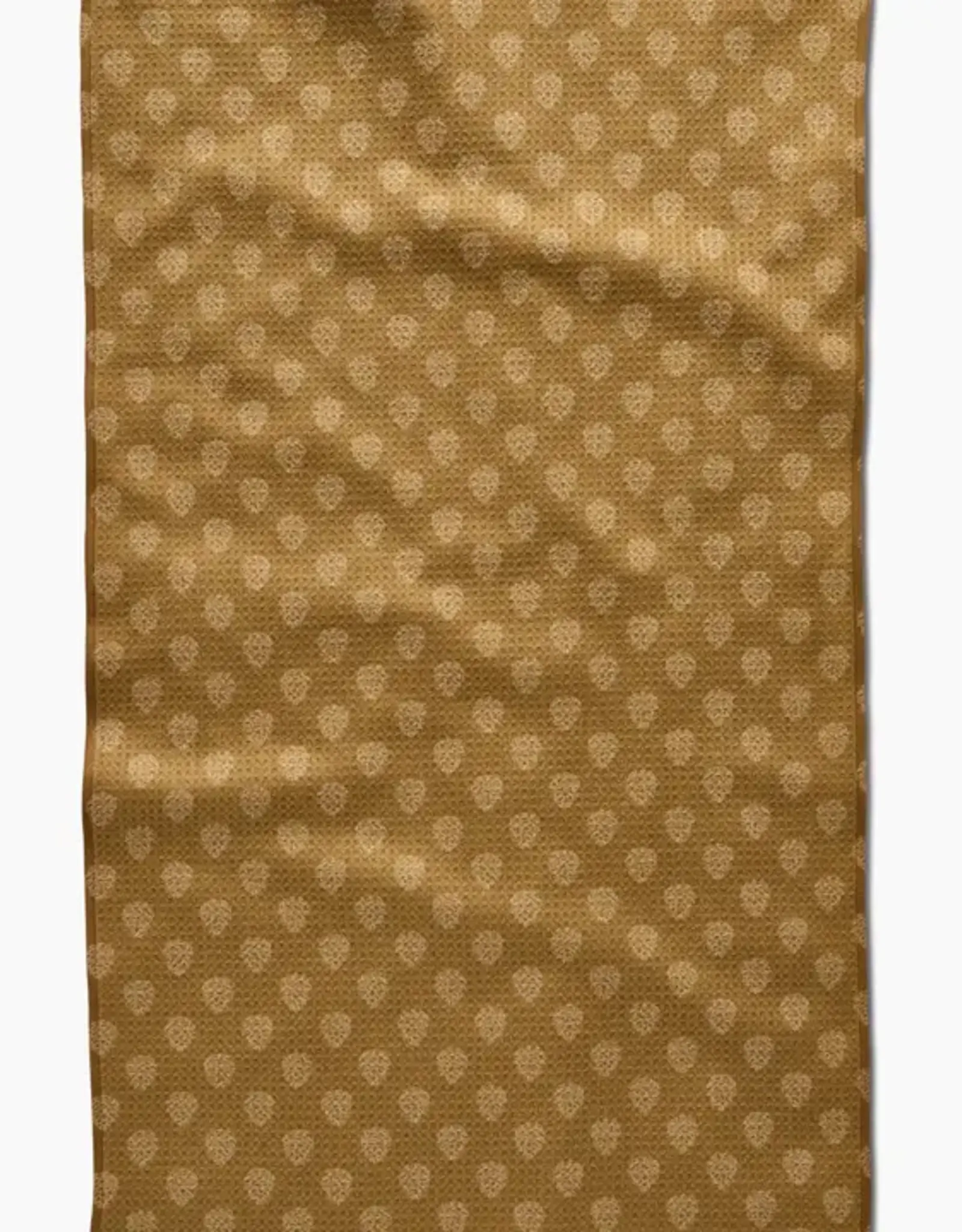 Geometry Tea Towel- Autry Gold