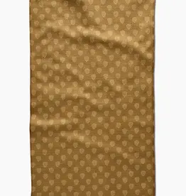Geometry Tea Towel- Autry Gold