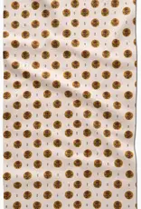 Geometry Tea Towel- Artisanal Floral Cream