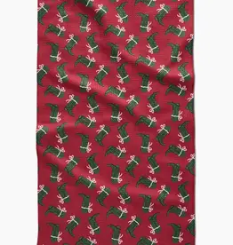 Geometry Tea Towel- Merry Boots