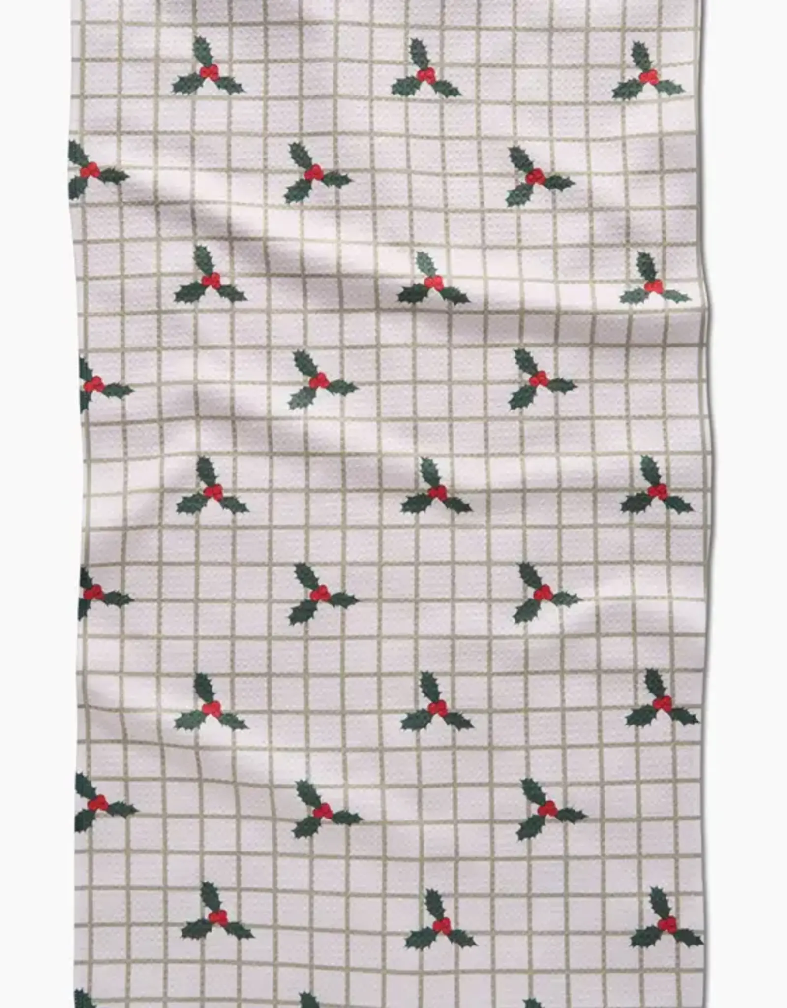 Geometry Tea Towel-Merry And Plaid