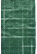 Geometry Tea Towel- Pine Forest Plaid