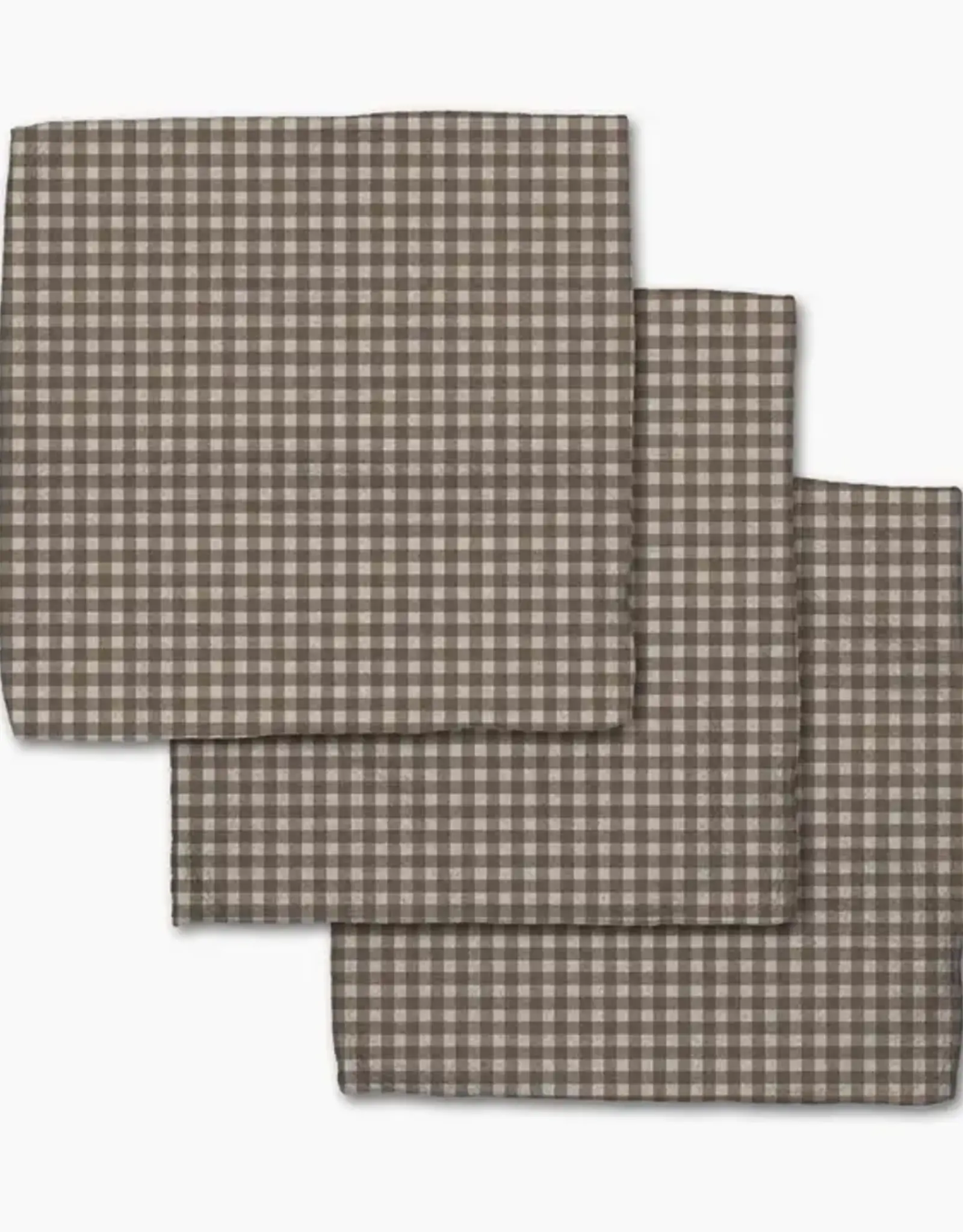 Geometry Dishcloth Set- Whidbey Check