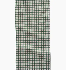 Geometry Bar Towel- Fireside Plaid Green