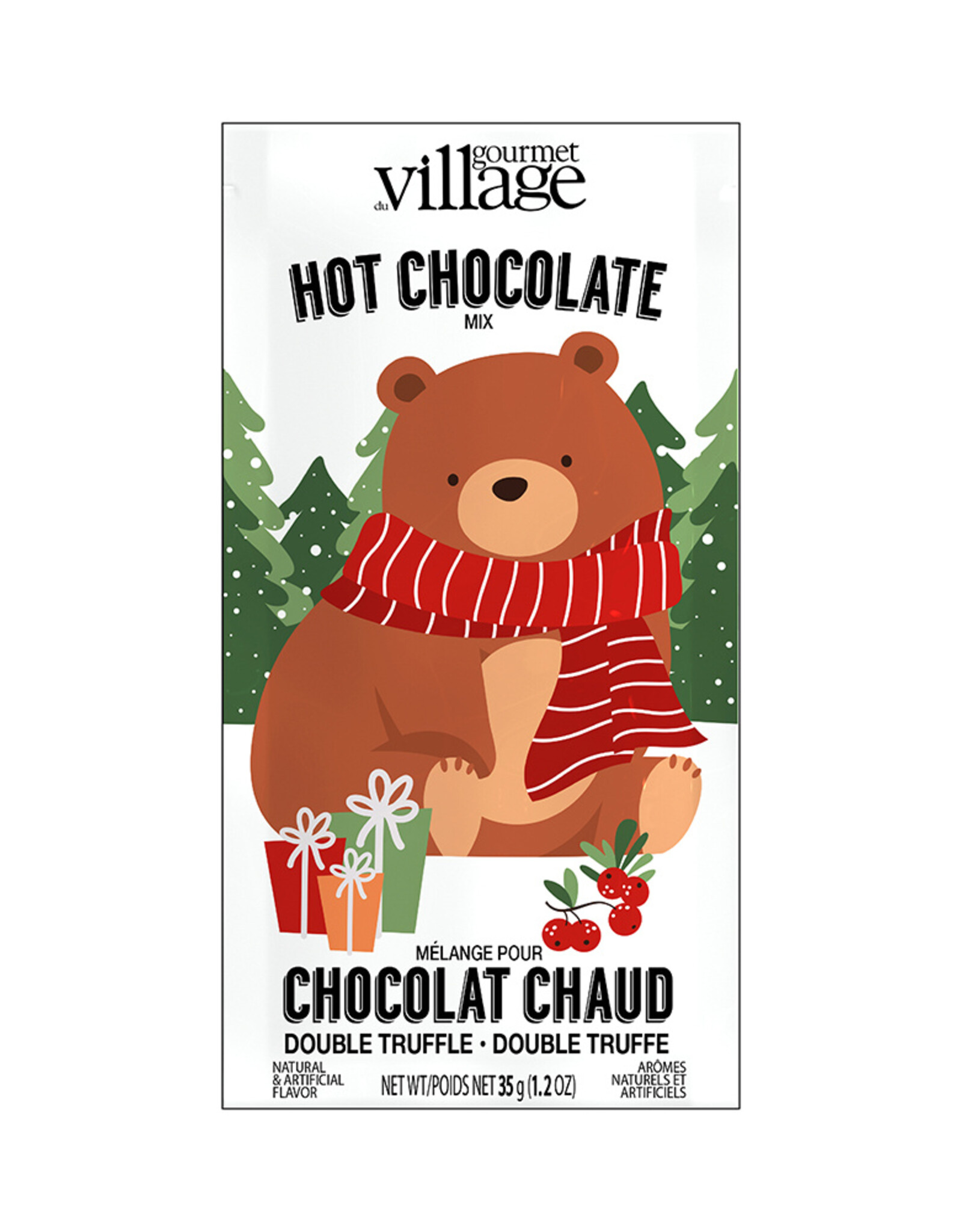 Gourmet Village Hot Chocolate-Festive Bear