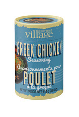 Gourmet Village Seasoning, Greek Chicken Canister