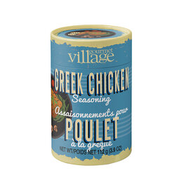 Gourmet Village Seasoning, Greek Chicken Canister