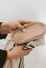 Sweet Water Decor Rustic Wood Tray, Small