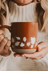Sweet Water Decor Fall Leaves Stoneware Mug