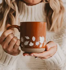 Sweet Water Decor Fall Leaves Stoneware Mug