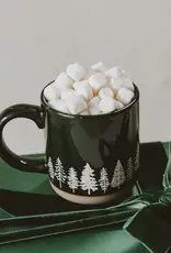 Sweet Water Decor Pine Trees Stoneware Mug