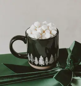 Sweet Water Decor Pine Trees Stoneware Mug