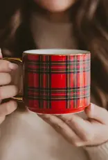 Sweet Water Decor Red Plaid Coffee Mug