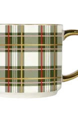 Sweet Water Decor Green Plaid Coffee Mug