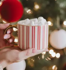 Sweet Water Decor Red Stripe Coffee Mug