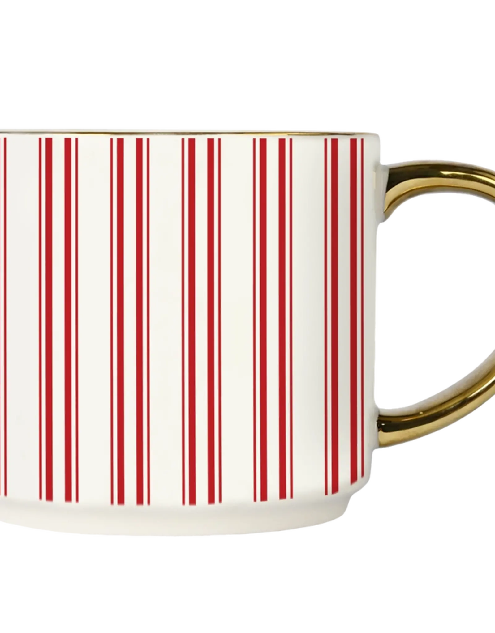 Sweet Water Decor Red Stripe Coffee Mug