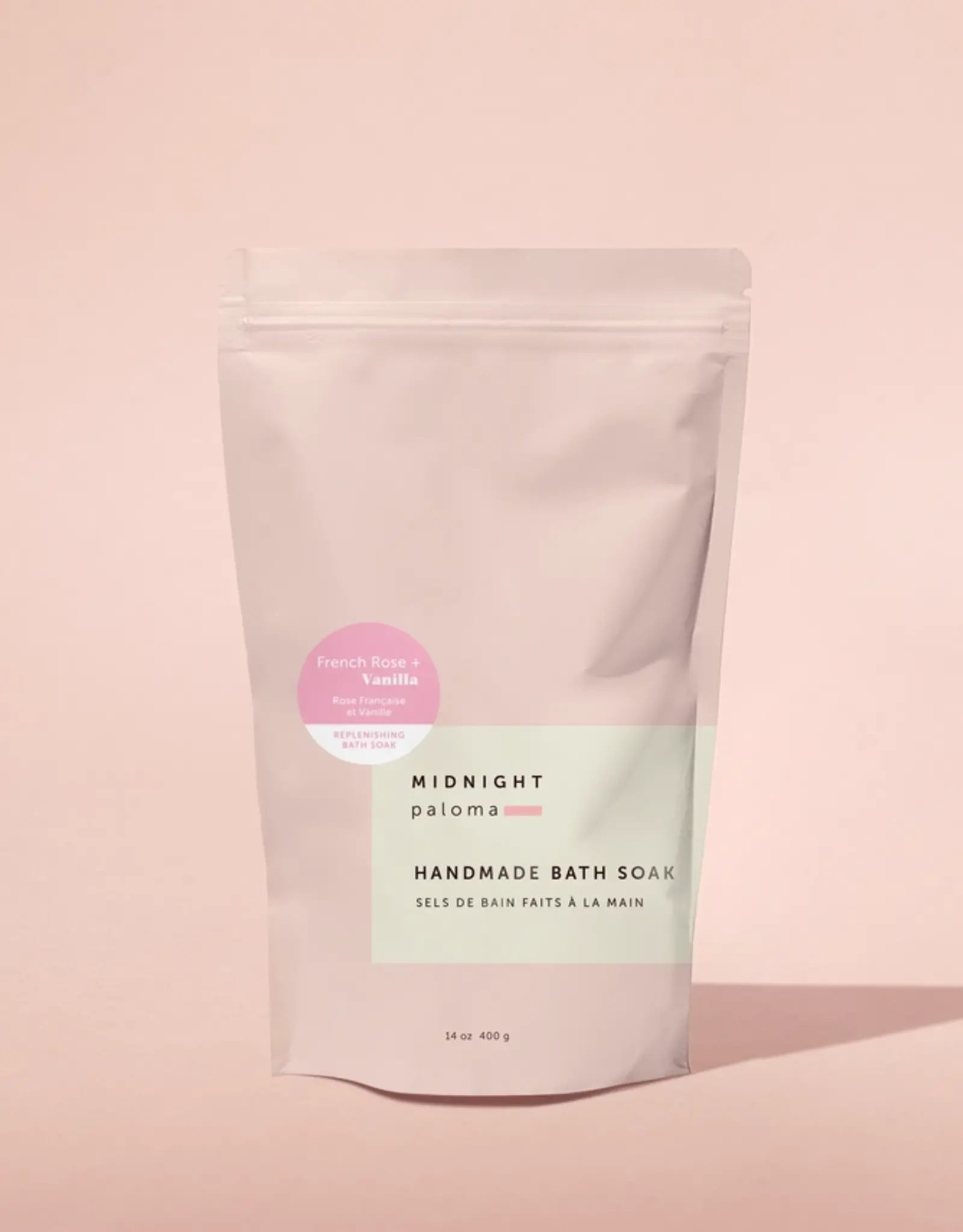 Midnight Paloma Bath Soak, French Rose & Vanilla