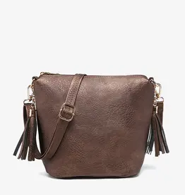 Jen & Co. Dylan Crossbody, Cocoa Pearl