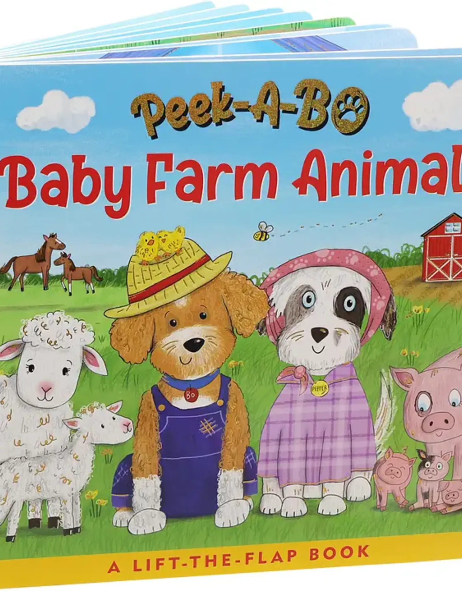 Peter Pauper Press Peek A Bo, Farm Animals