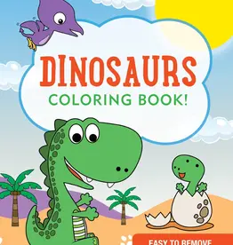 Peter Pauper Press Coloring Book, Dinosaurs