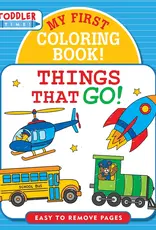 Peter Pauper Press Coloring Book, Things That Go