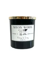 Ebony & Ivory Witchy Woman 16oz Candle Ebony & Ivory Witchy Woman 16oz Candle