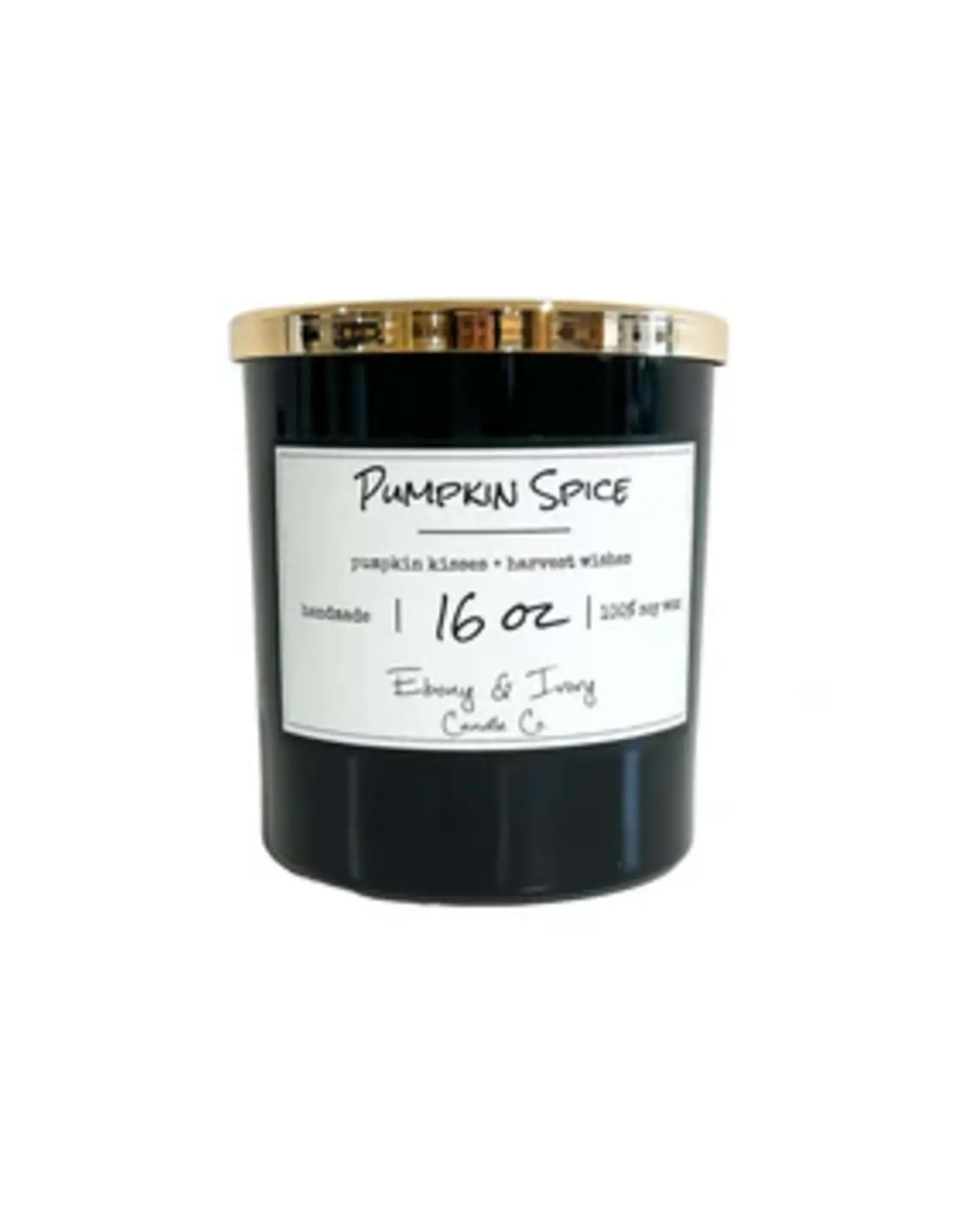 Ebony & Ivory Pumpkin Spice 16oz Candle
