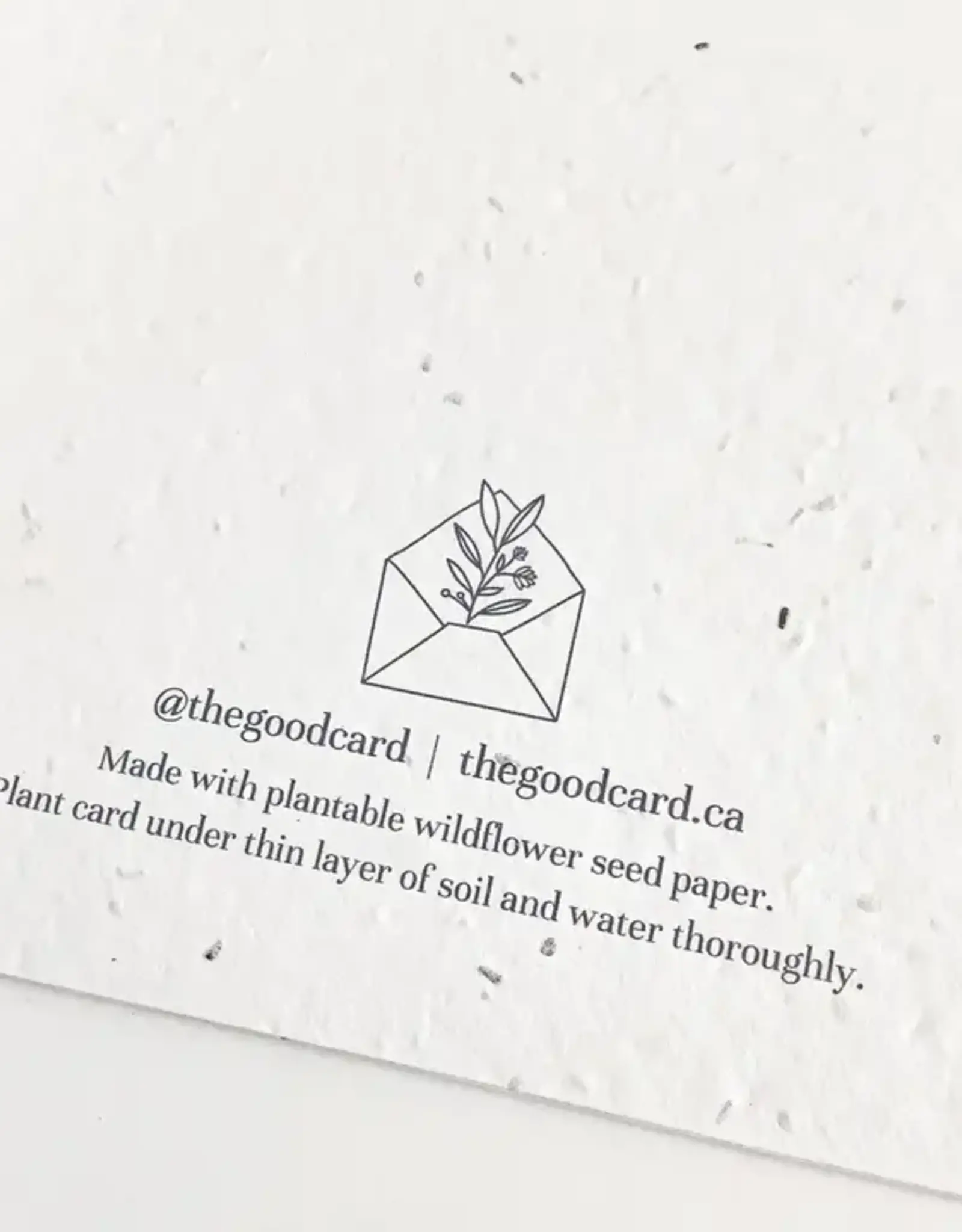 The Good Card Plantable Card-Happy Anniversary