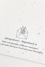 The Good Card Plantable Card-Mother's Day Banner