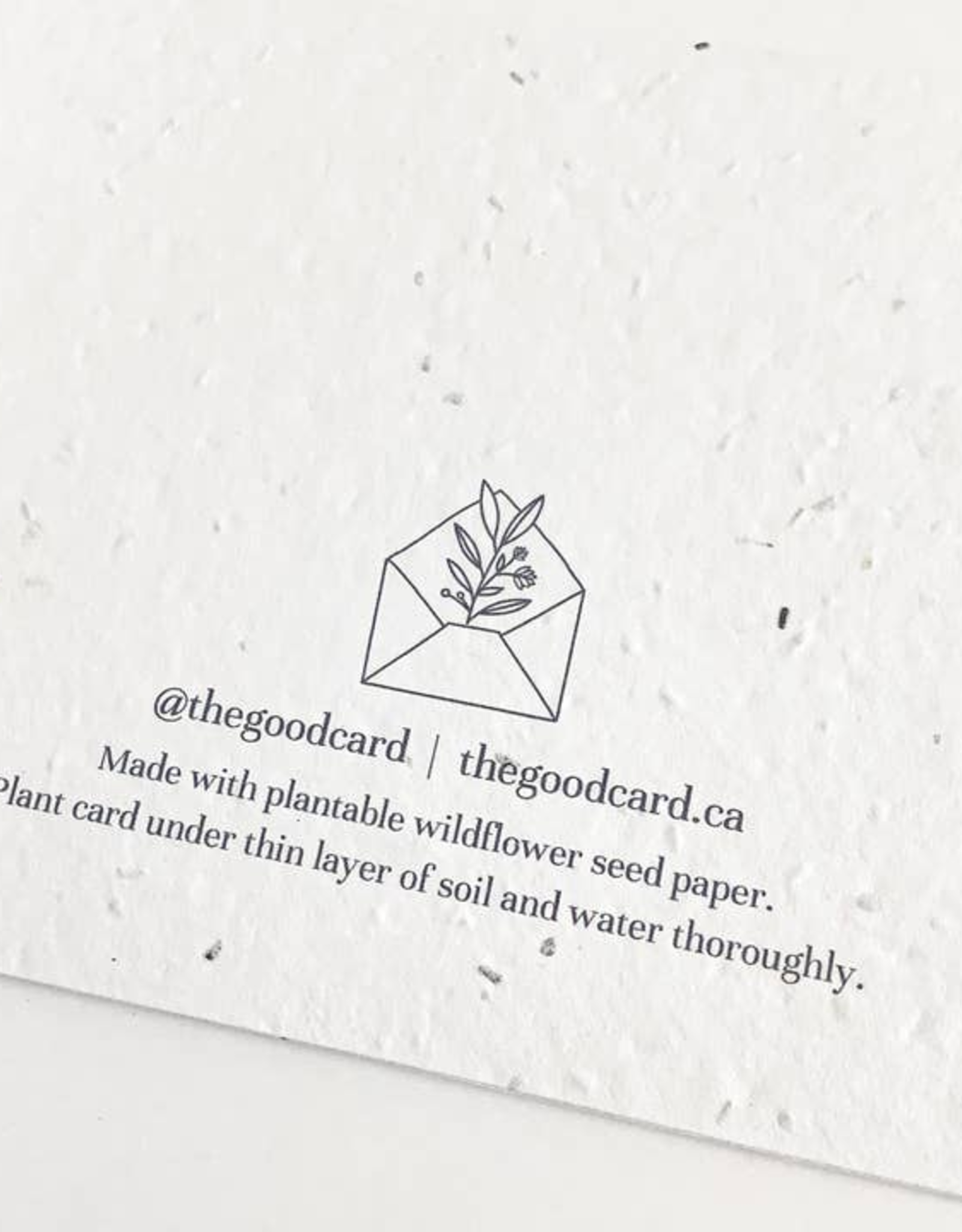 The Good Card Plantable Card-Mother's Day Banner