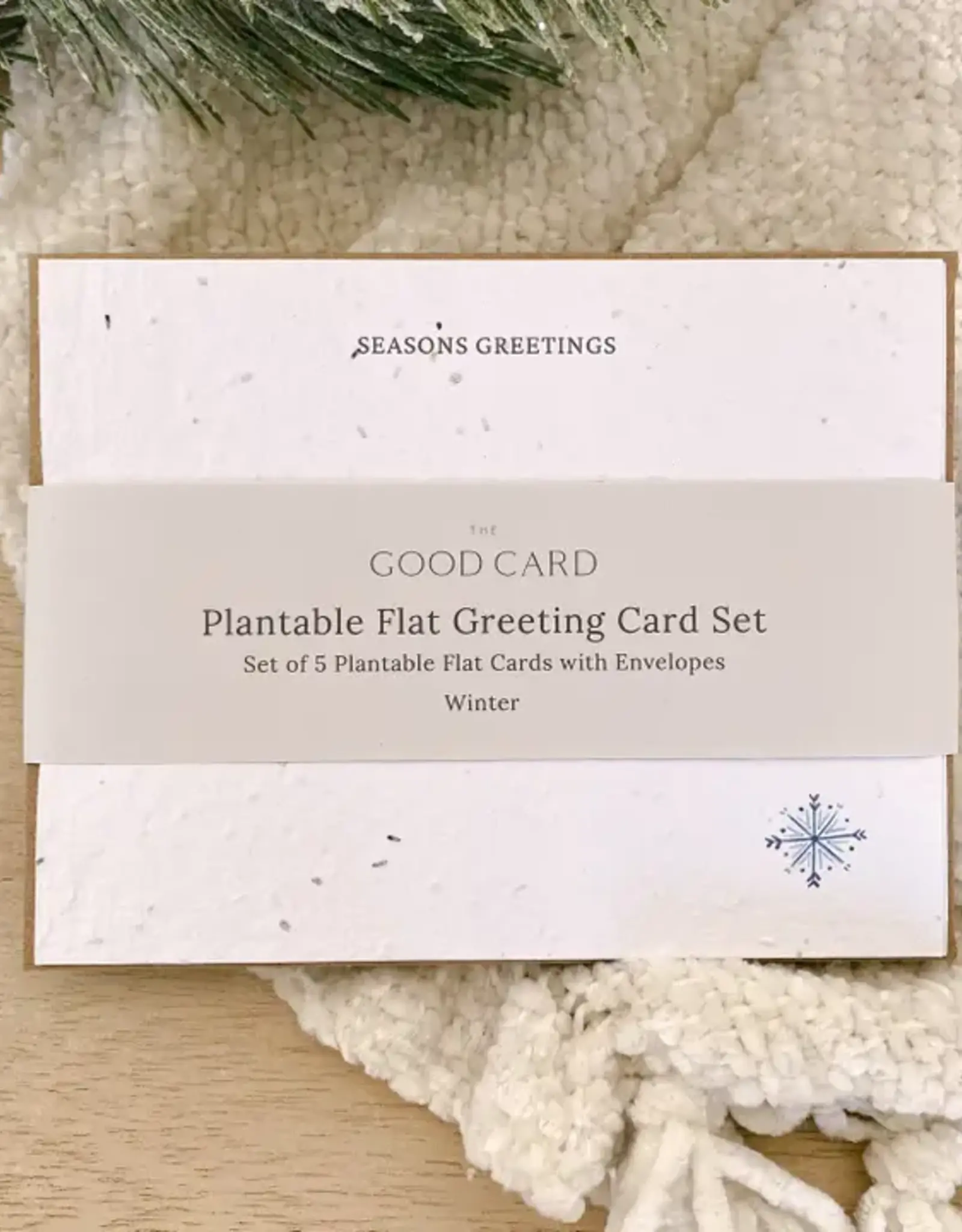 The Good Card Plantable Card Set-Winter