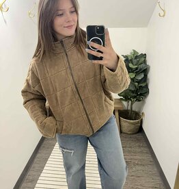 The Dixie Quilted Oversized Jacket